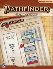 Pathfinder RPG (Second Edition): Combat Pad